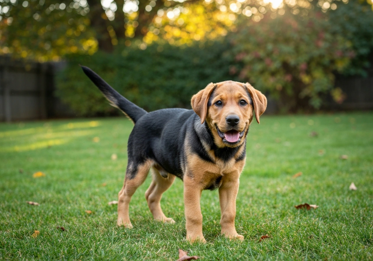 Labrador Retriever in daily life