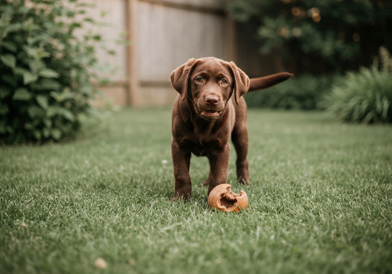 Labrador Retriever in daily life
